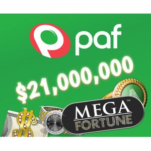 PAF Casino – nyeremény 21 millió dollár