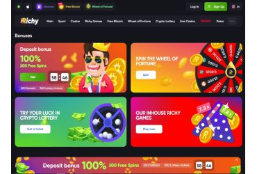 Need for Spin casino- akciók listája