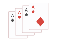 Póker játék ikon
