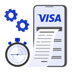 Visa befizetési és kifizetési idők