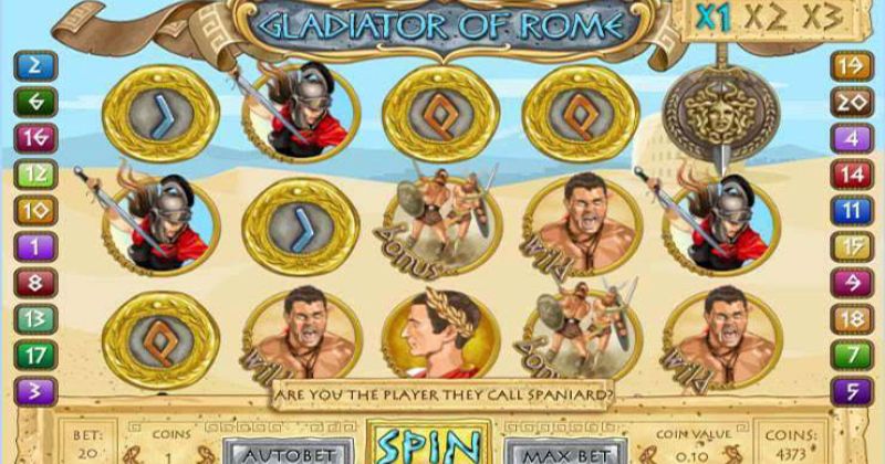 Játssz a A Gladiator of Rome online nyerőgép az 1x2gaming-től slottal most ingyen! | Kaszinok Online