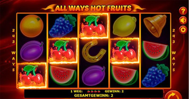 Játssz a All ways Hot Fruits nyerőgép az Amatic-tól – Ismertető slottal most ingyen! | Kaszinok Online