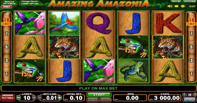 Játssz a Amazing Amazonia Online Nyerőgép az EGT Kínálatából slottal most ingyen! | Kaszinok Online