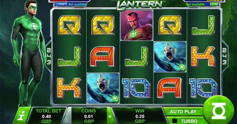 Játssz a A Green Lantern online nyerőgép a PlayTech-től slottal most ingyen! | Kaszinok Online