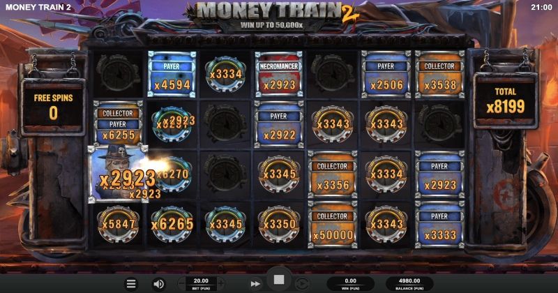 Játssz a Money Train 2 online nyerőgép a Relax Gaming-től slottal most ingyen! | Kaszinok Online