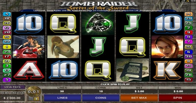 Játssz a A Microgaming Tomb Raider 2 online nyerőgépe slottal most ingyen! | Kaszinok Online