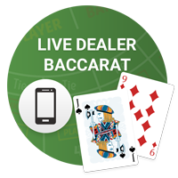 Online Live Dealer baccarat